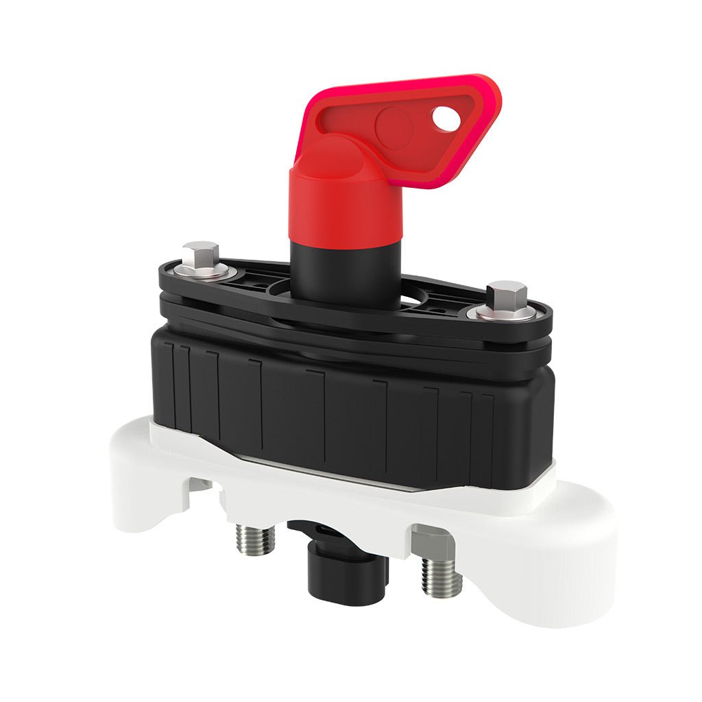 Truck Battery Circuit Breaker Switch 12V - 24V - 200A Universal Fuse Holder Transparent Screwed Cover