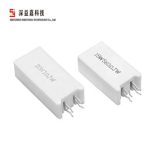 10W 15W ceramic cement resistance 0.5/1/2/3/5/8/10 R / 15R / 20 / 30 / 47 / 100 ohm Resistor