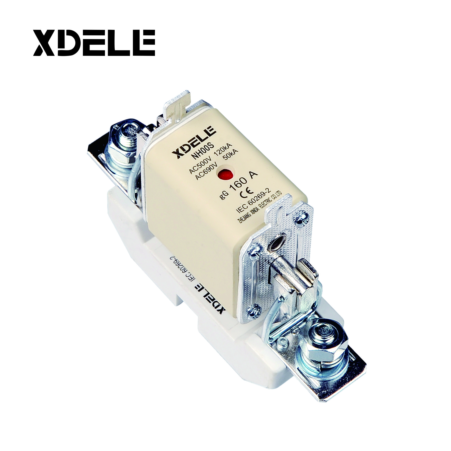 NH00 NH Series AC HRC Fuse Base Low Voltage Ceramic fuse holder