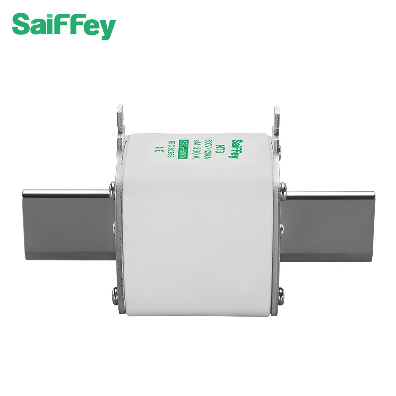 Saiffey NT3 aM 500-690V 500A Fusible Tube Switch Ceramic Material Fuse Disconnecting Switch High Voltage Current Applications