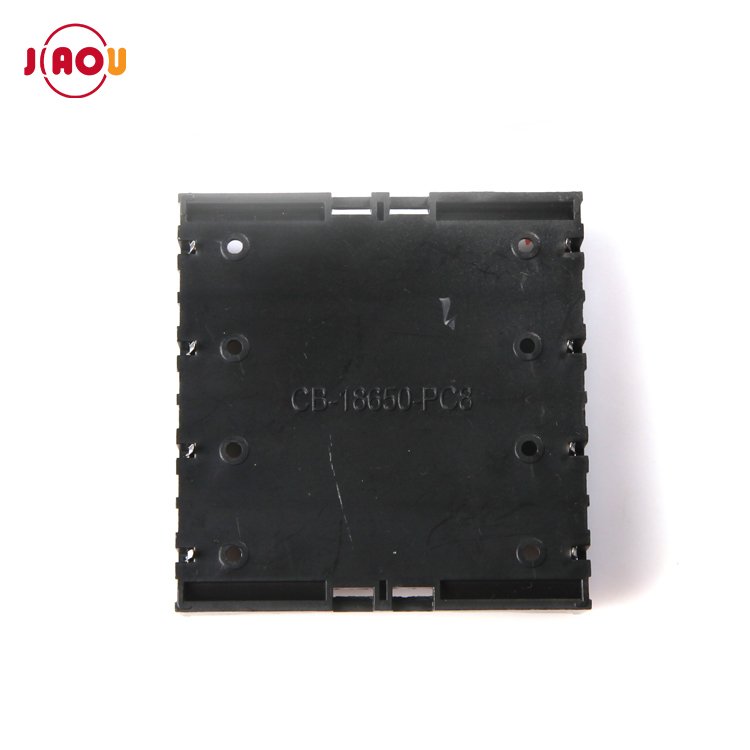 JIAOU 14.8V 18650 Battery Holder case with Pins 4 Cells Battery Box