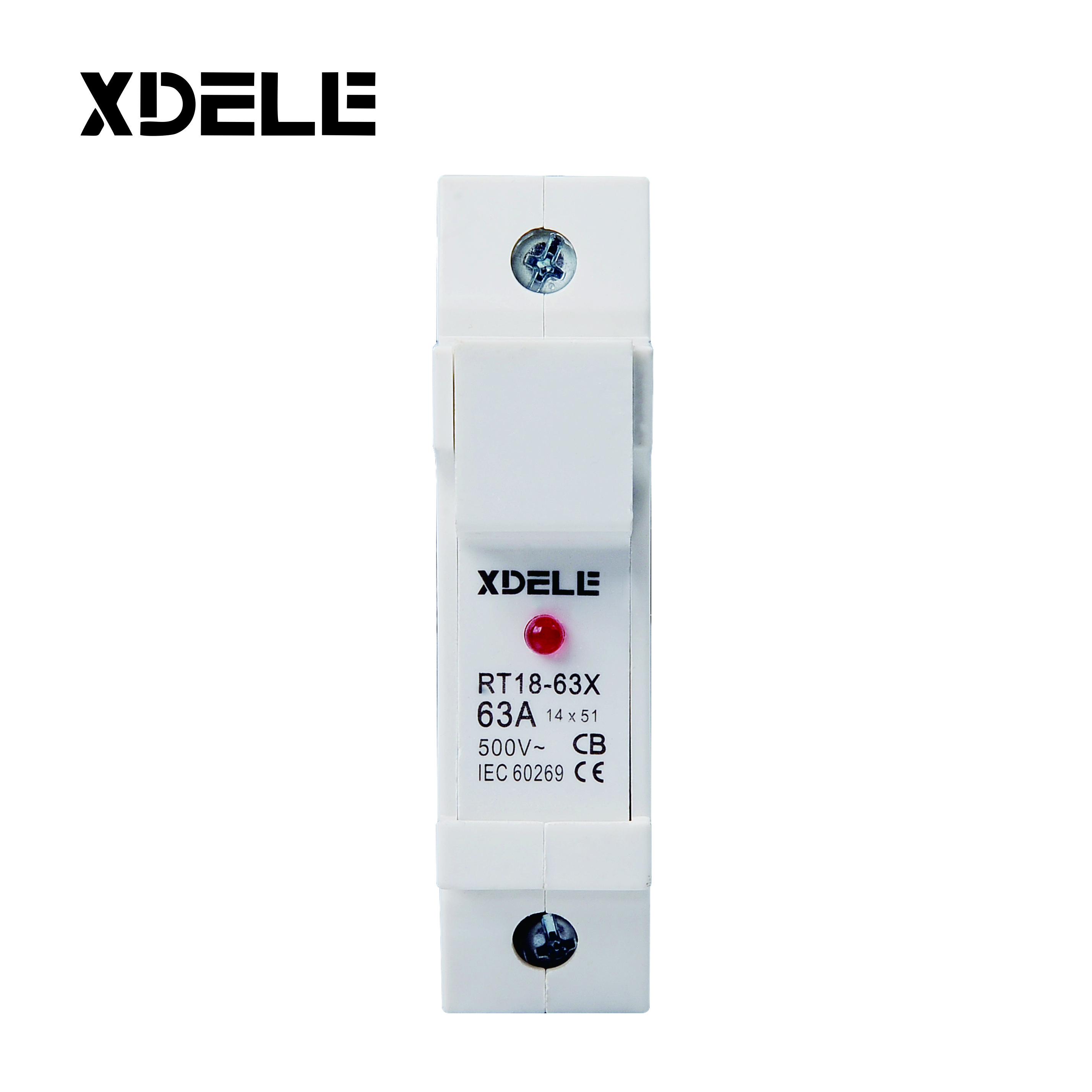 RT18 63X Thermal Fuses Link and fuses 10x38 AC500V fuse holder
