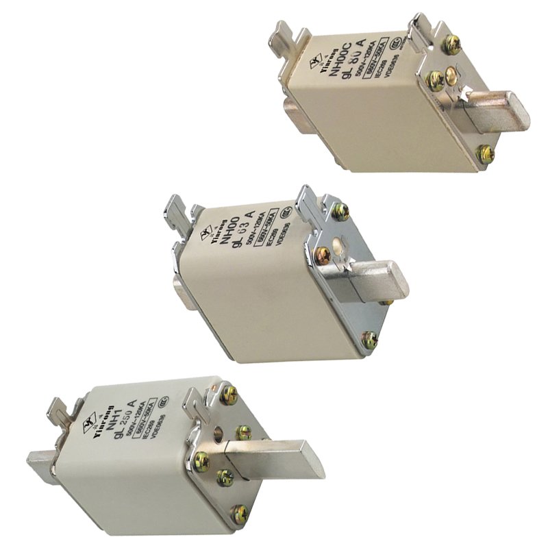 690VAC 160A NH00 HRC Fuse Factory GALAXY Yinrong Brand NH000(NH00C) 690 V AC/DC 4 to 125 Amps