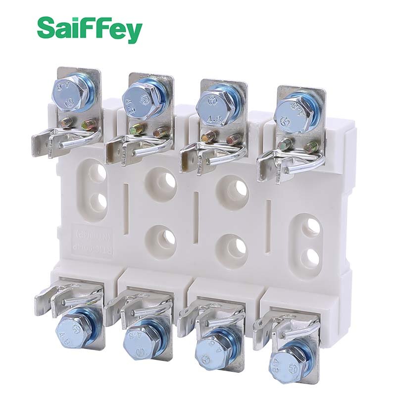 NT00-4P Resin Electronic Fuse Holder for Knife Fuse NT AC690V Low Voltage Fuse Base CE
