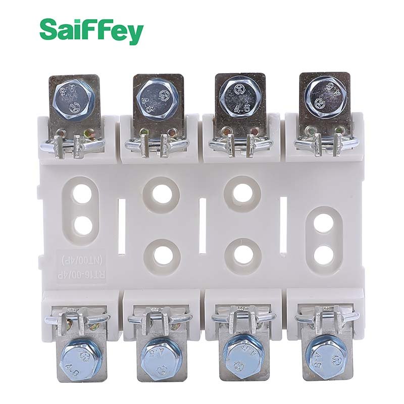 NT00-4P Resin Electronic Fuse Holder for Knife Fuse NT AC690V Low Voltage Fuse Base CE