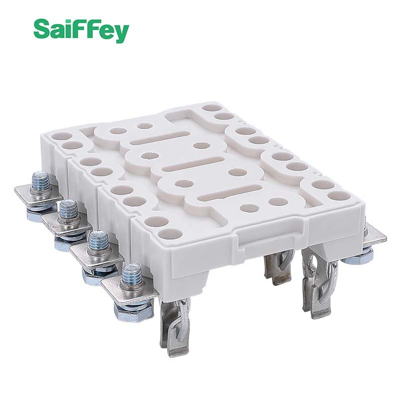 NT00-4P Resin Electronic Fuse Holder for Knife Fuse NT AC690V Low Voltage Fuse Base CE