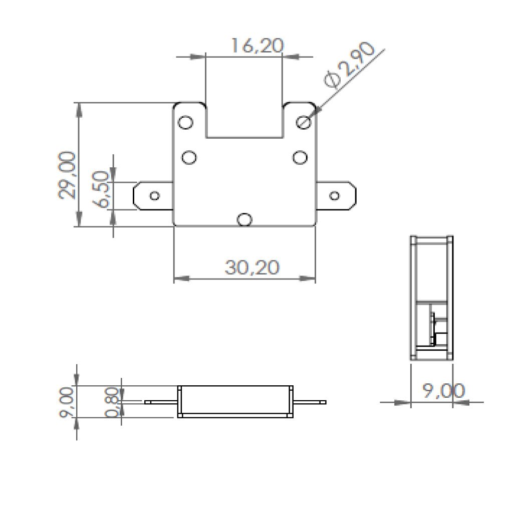 Blade Type Single Fuse Holder ATO ATC Type Brass Connector Transparent Screwed Cover Universal Fuse Holder