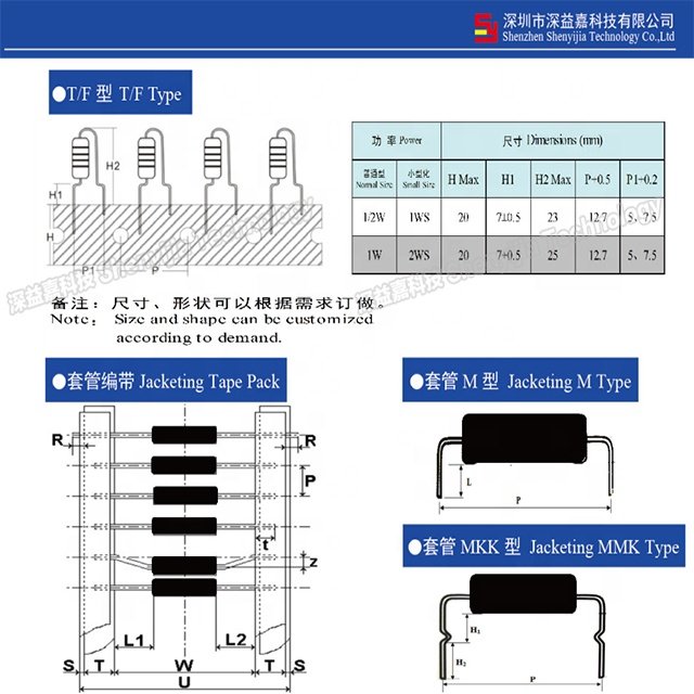 2021+ Wirewound Resistor Non Inductive Resistor Fuse Resistor 47k ohm