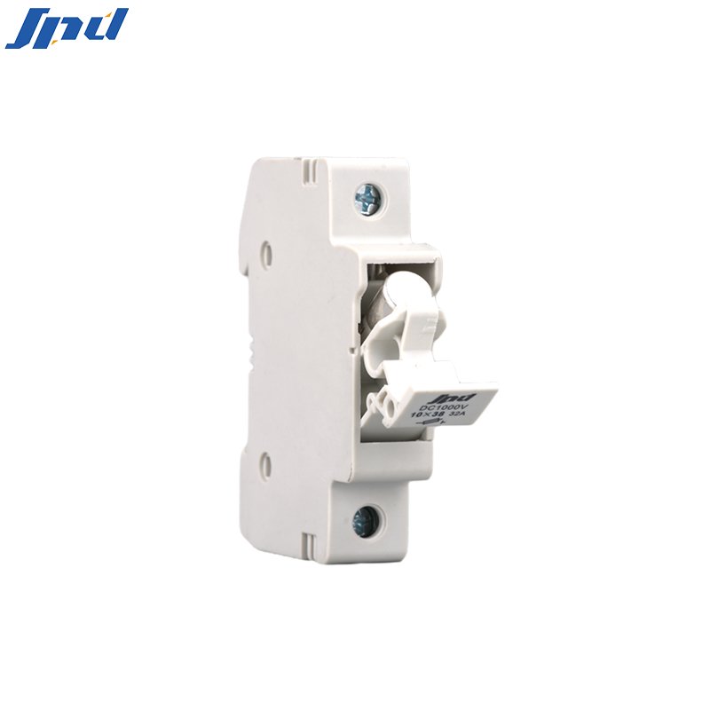 Jinli 10*38 DC Solar Energy PV Solar Fuse Base and 1000V Fuse 15A 20A 25A 30A 32A