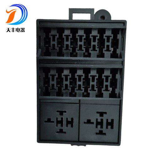 6 way automotive fuse box 12v fuse holder