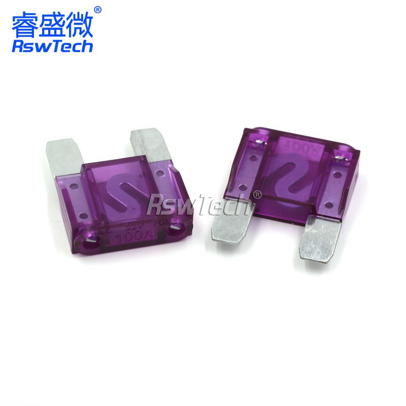 Large insert type 20A30A40A/50A/60A/70A/80A/100A truck car fuse 100pcs vw fuse automotive 16a fs 10 fuse for car