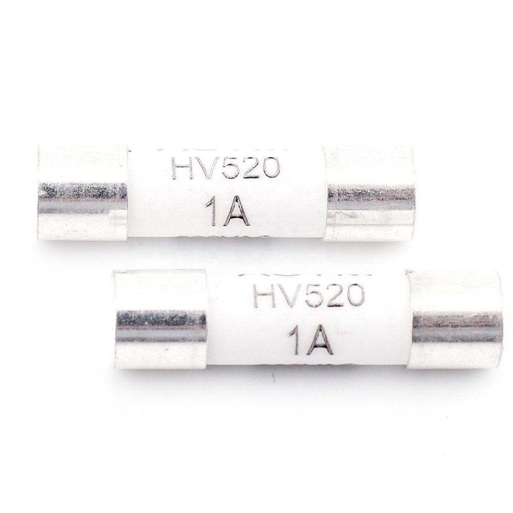 High Voltage 600V HV Ceramic Tube Solar System Plug Top Fuse Components