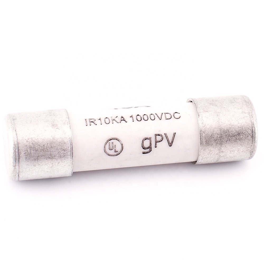 High Voltage 600V HV Ceramic Tube Solar System Plug Top Fuse Components