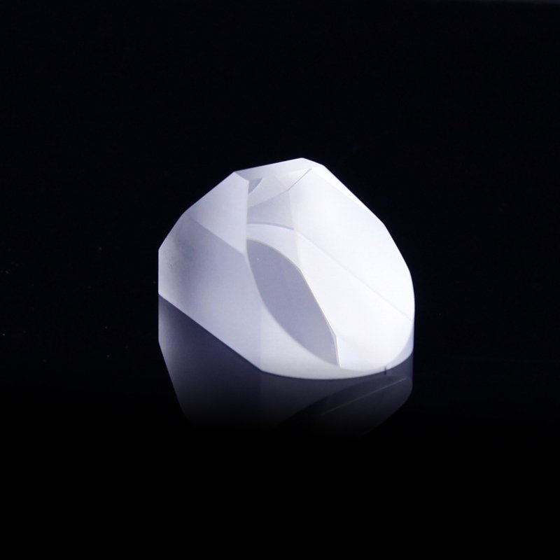 Hot sale Instruments Components 180 Degree Optical k9 Fused Silica Glass Cylindrical Sharp Vertical Right Angle Porro Prism