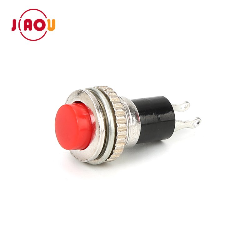 JIAOU YUEQING 10mm 2 Pin Push button Switch DS-316