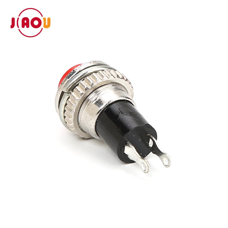 JIAOU YUEQING 10mm 2 Pin Push button Switch DS-316