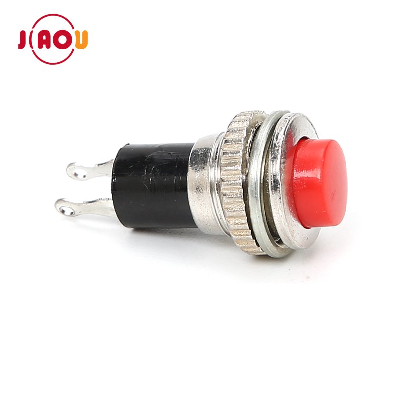 JIAOU YUEQING 10mm 2 Pin Push button Switch DS-316