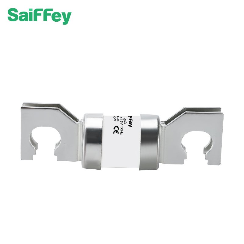 Saiffey RG8M 50KA 415/500V 63A J Slotted Current Protector Fuse Low voltage JPU HRC Ceramic Fuse Link