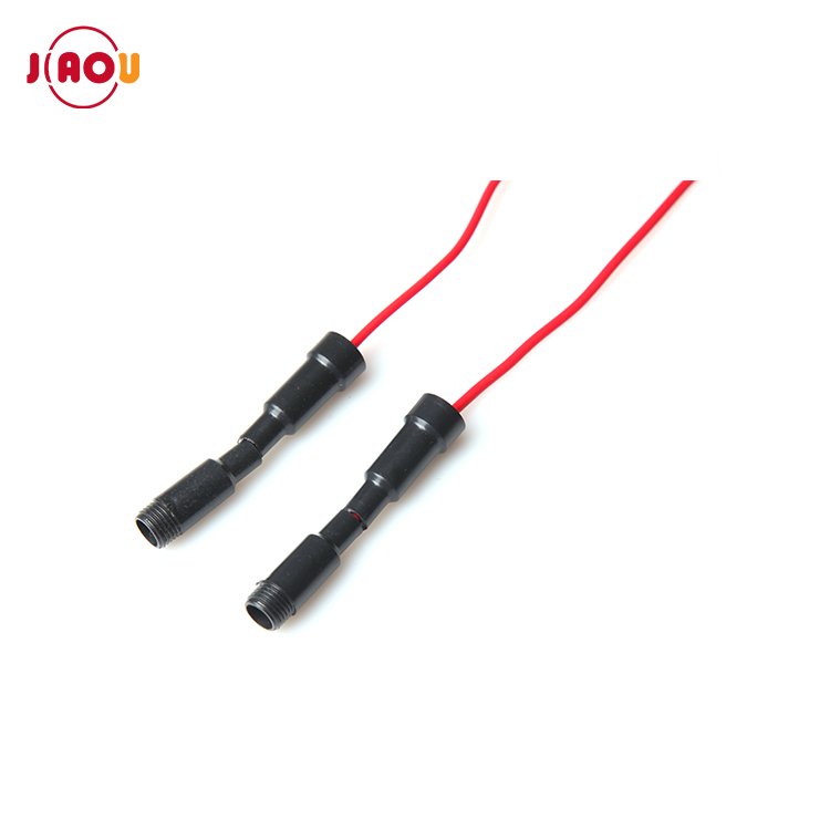 JIAOU 5x20mm Fuse Holder Inline screw type with wire