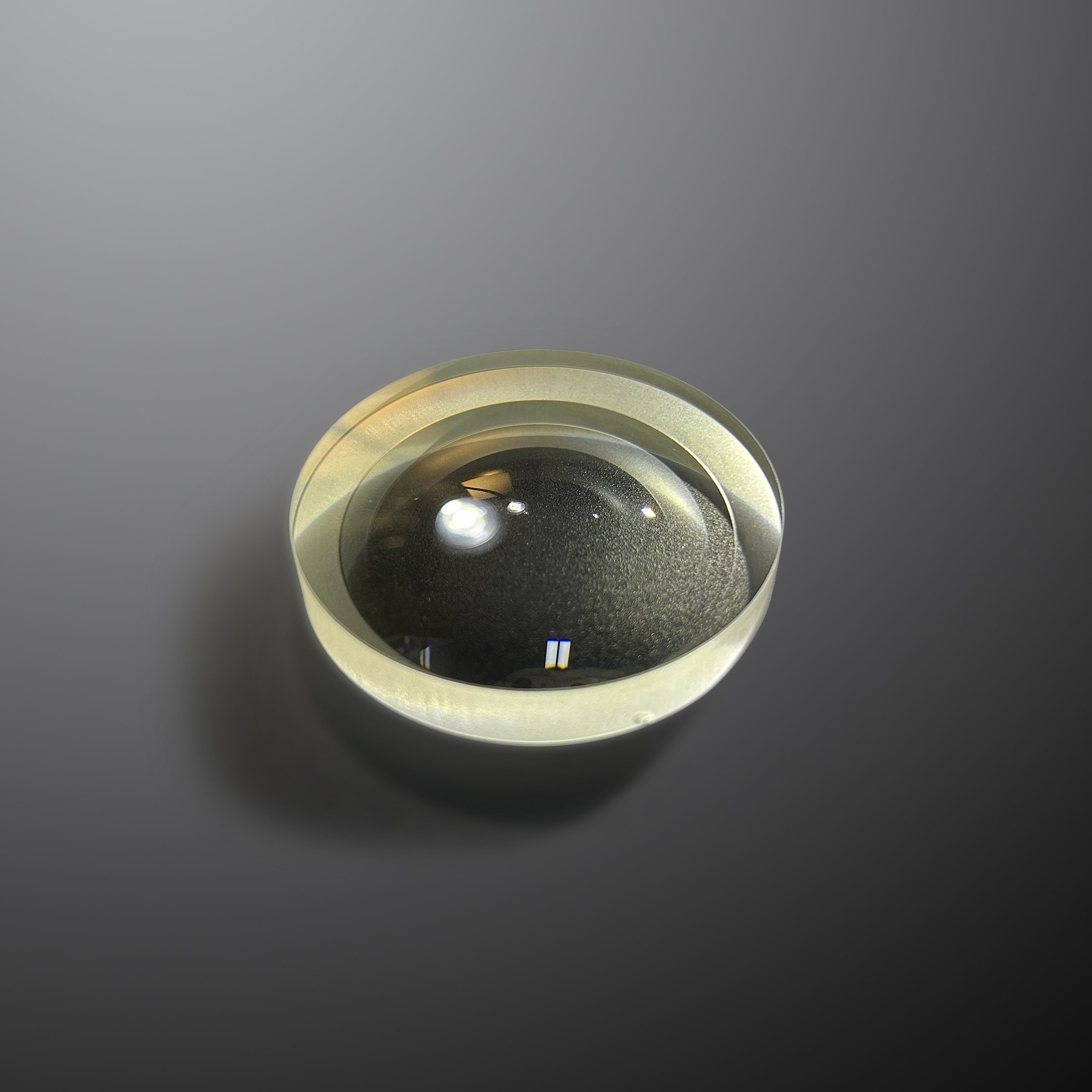 Deep UV CaF2 MgF2 Spherical Lenses Stock