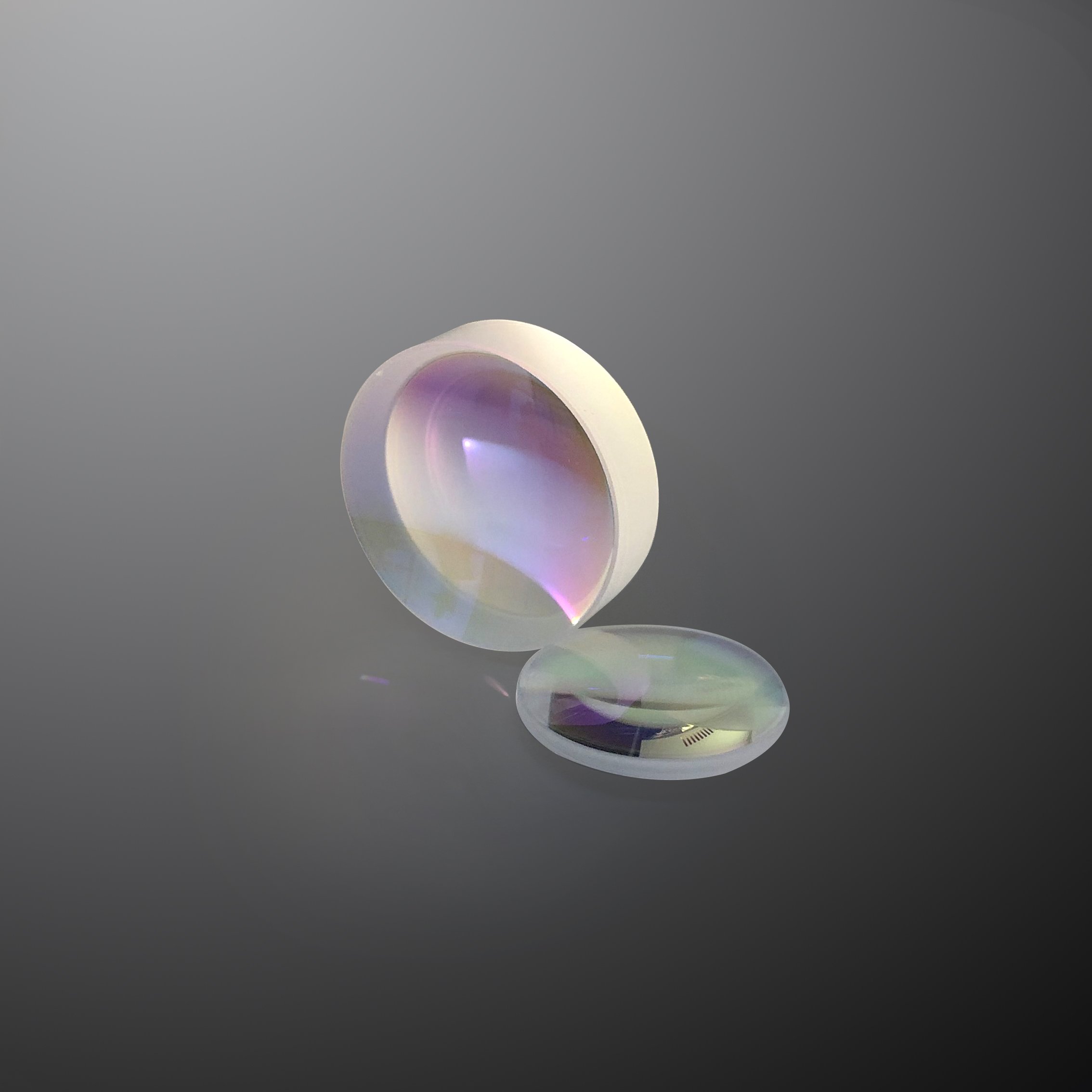 Deep UV CaF2 MgF2 Spherical Lenses Stock