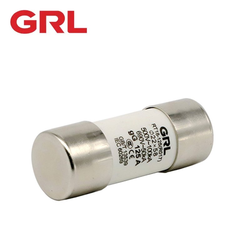 High-Capacity Low Voltage Cylindrical Ceramic Fuse 10*38 14*51 22*58 2A-125A IEC Safety Standards