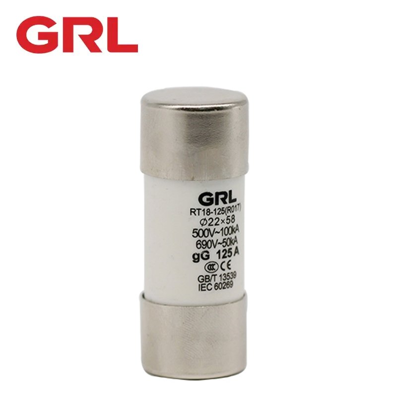 High-Capacity Low Voltage Cylindrical Ceramic Fuse 10*38 14*51 22*58 2A-125A IEC Safety Standards