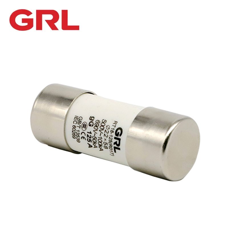 High-Capacity Low Voltage Cylindrical Ceramic Fuse 10*38 14*51 22*58 2A-125A IEC Safety Standards