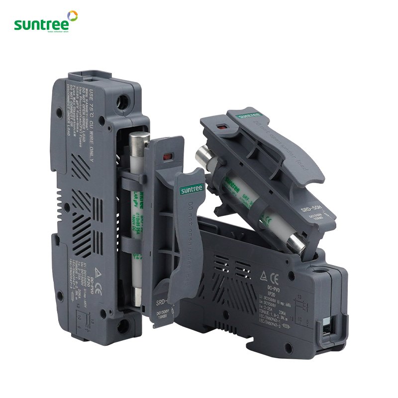 High Quality Low Voltage Dc Solar Power Photovoltaic fuse And fuse Holder 1500V