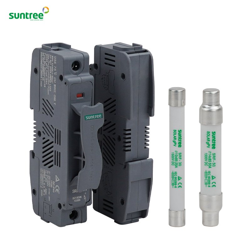 High Quality Low Voltage Dc Solar Power Photovoltaic fuse And fuse Holder 1500V