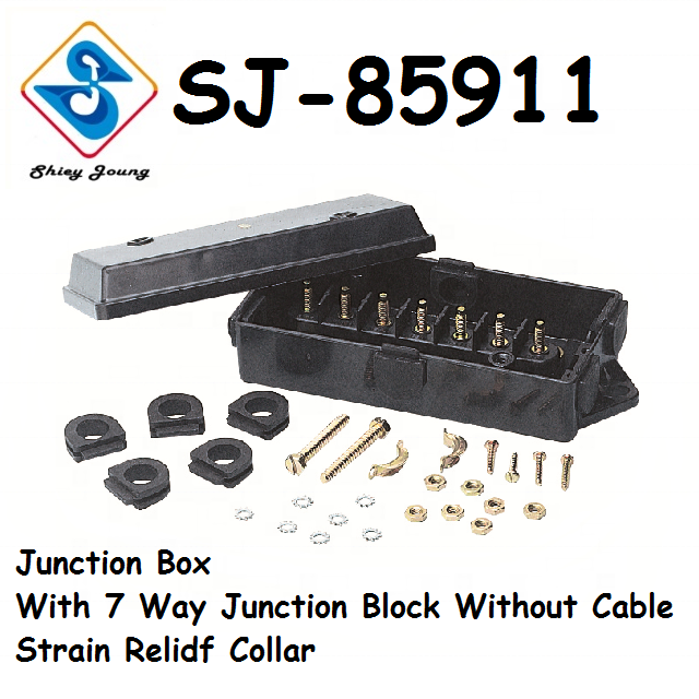 Auto 8 Pin Fuse Block Four Gang For AGC SFE Junction Box Fuse