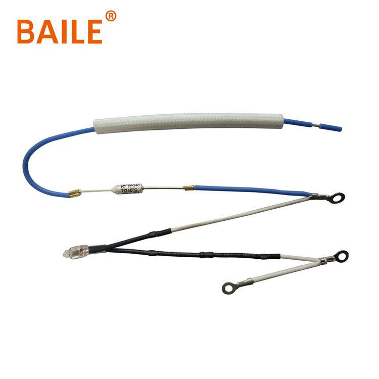 BAILE WR series 2A 130C fan motor and switch thermal fuse cutoff