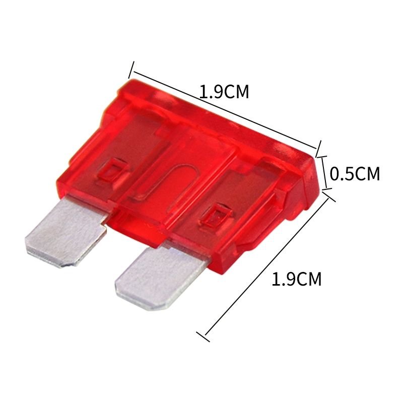 Automotive blade medium fuse 3A 5A 7.5A 10A 15A 20A 25A 30A 35A 40A LED inline blade fuse