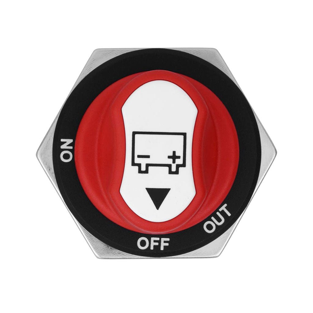Mini Battery Circuit Breaker Switch IP56 12V - 24V - 32V - 200A Universal Fuse Holder Transparent Screwed Cover