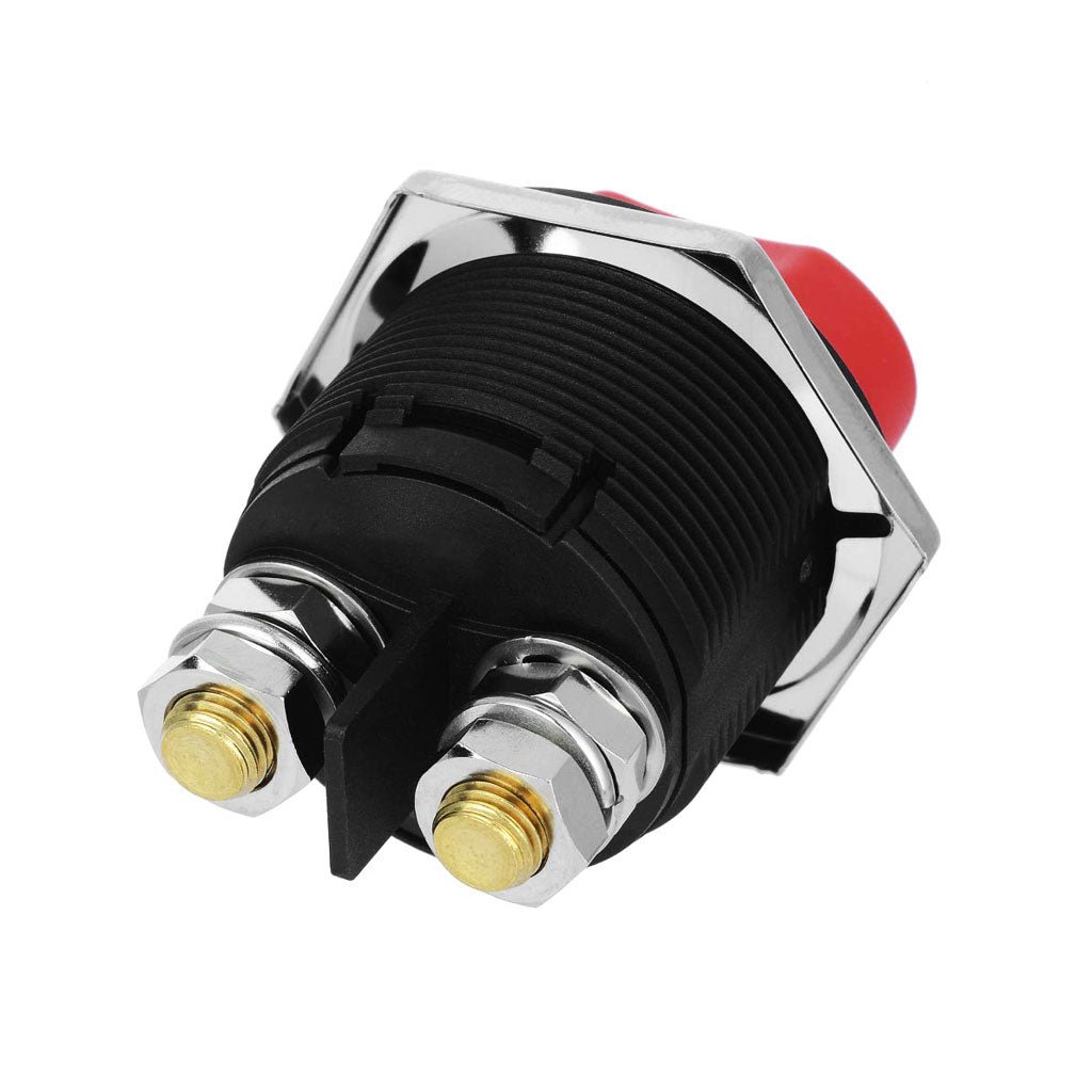 Mini Battery Circuit Breaker Switch IP56 12V - 24V - 32V - 200A Universal Fuse Holder Transparent Screwed Cover