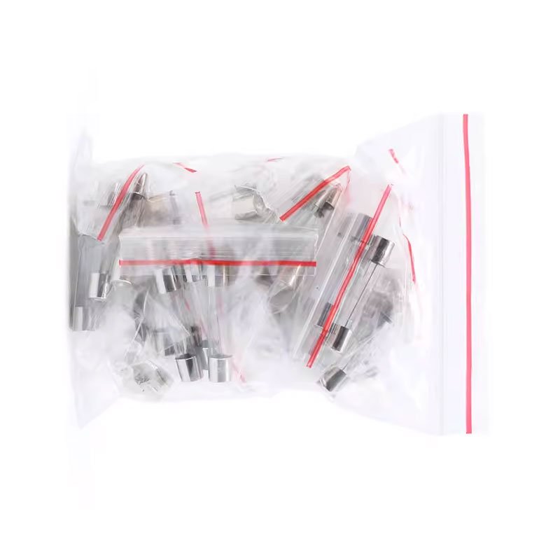 6*30MM 5*20MM 250V mixed fuse pack 10 models (5 of each) AMP Fuse electronic components 1A 2A 3A 4A 5A 6A 7A 8A 10A 15A