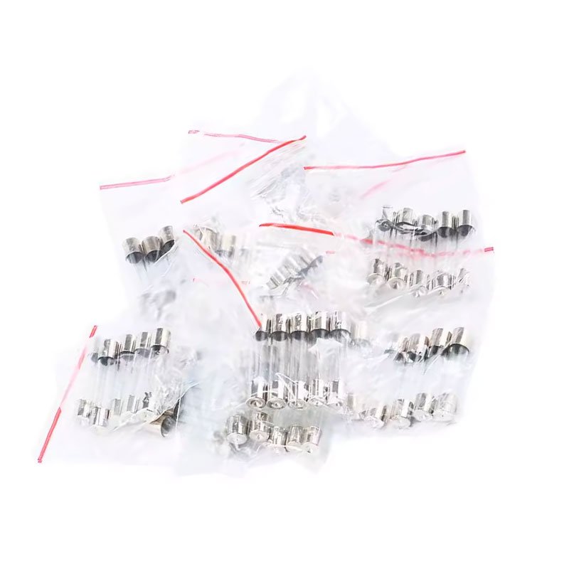 6*30MM 5*20MM 250V mixed fuse pack 10 models (5 of each) AMP Fuse electronic components 1A 2A 3A 4A 5A 6A 7A 8A 10A 15A
