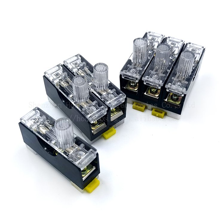 5X20/6 * 30 fuse tube BLX-A white transparent base clip PCB board glass tube ceramic tube fuse holder