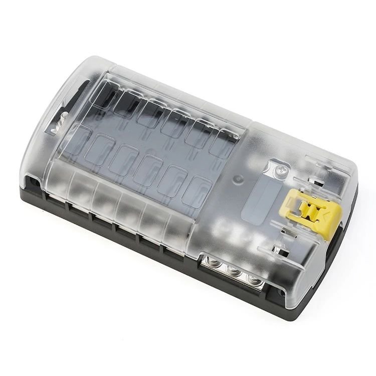12 Way Blade Fuse Block Negative Bus Car Fuse Box