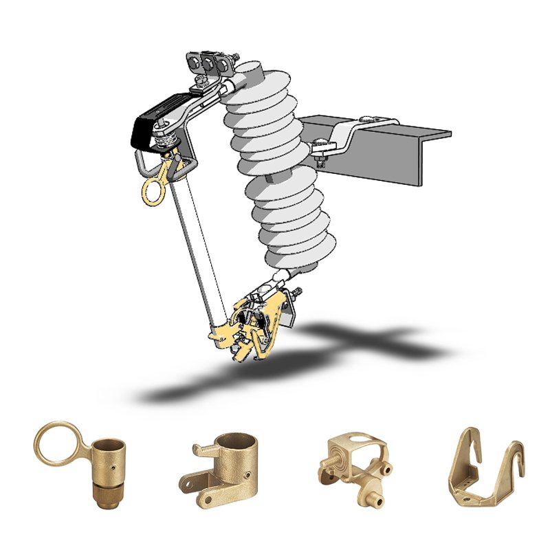 Casting Large Casting Cutout Drop Fuse electric components