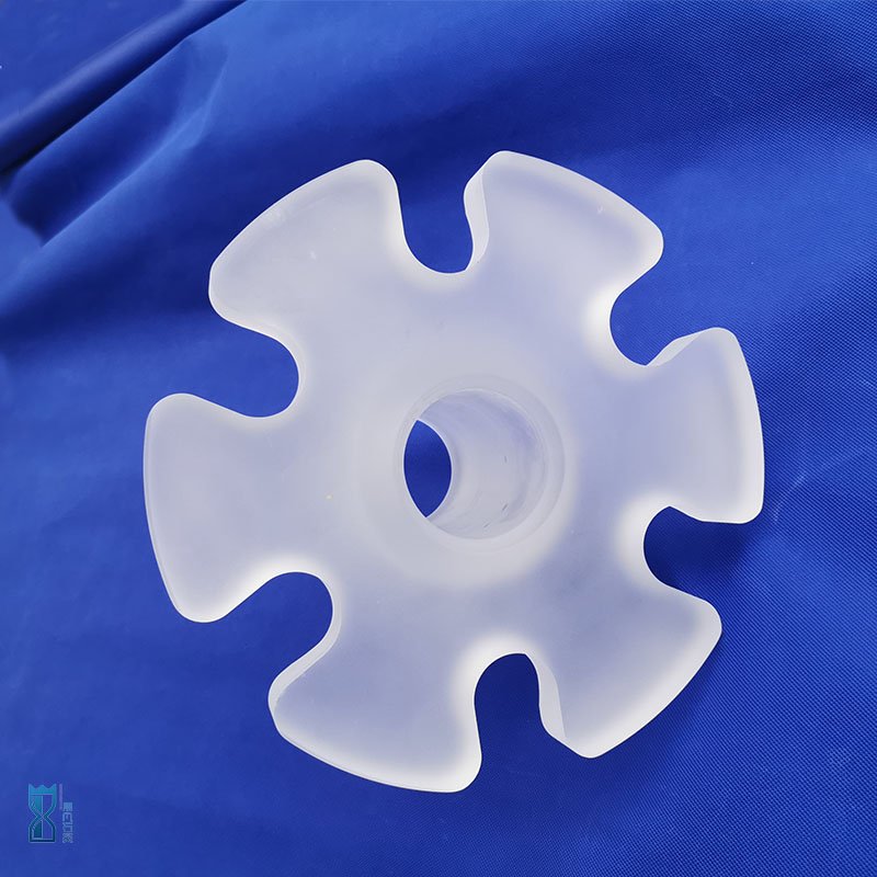 Customized CNC Machined Quartz Glass Component