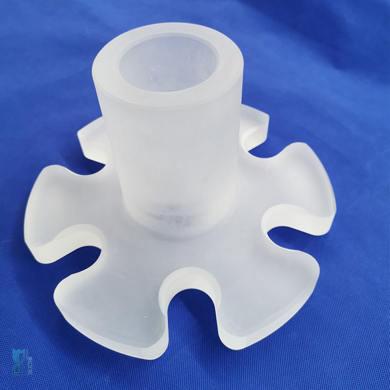 Customized CNC Machined Quartz Glass Component
