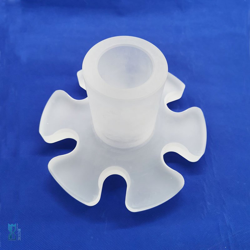 Customized CNC Machined Quartz Glass Component