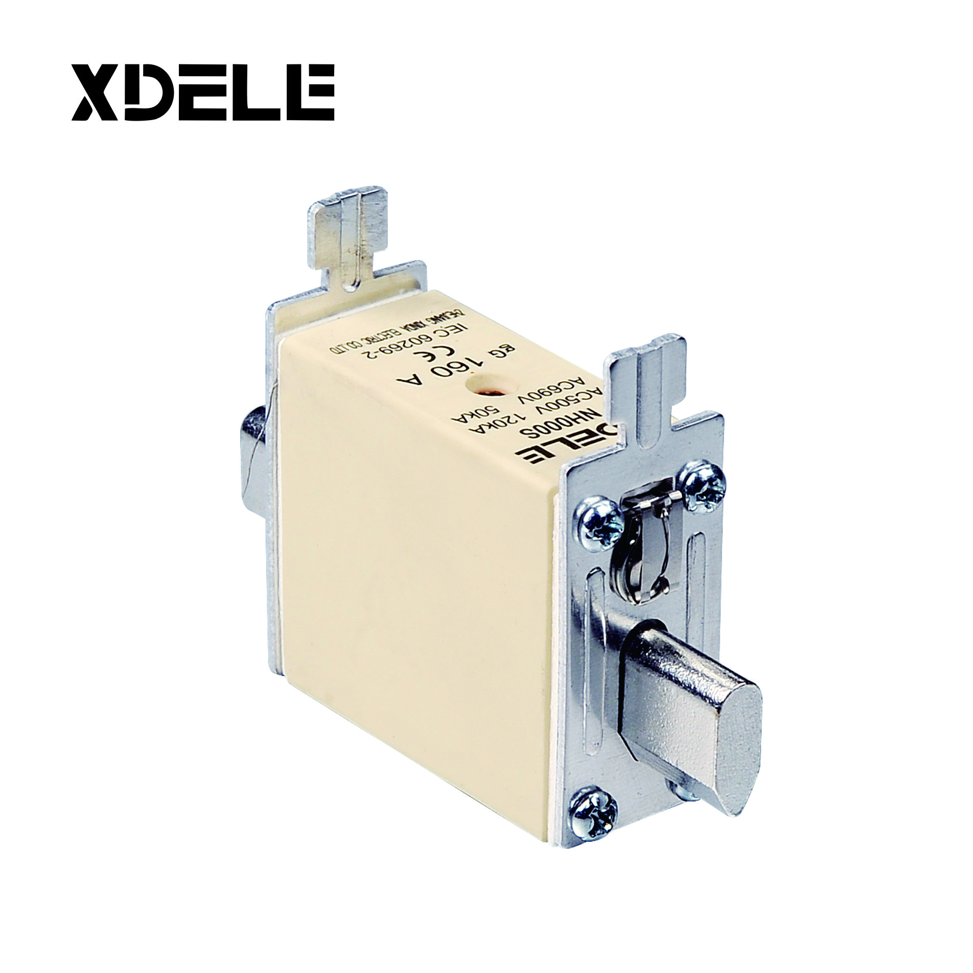 NH000 link fuse with double indicator Hrc Ceramic Knife Blade Fuse Link fuse components