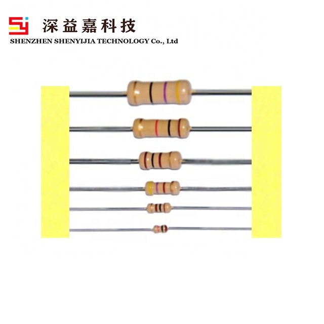 Chinese SHENYIJIA Manufacturer High-Voltage 2% G Thermistor Carbon Film Fixed Fuse Resistor 0.33 ohm 3.3ohm 1/8W to 3W Resistor