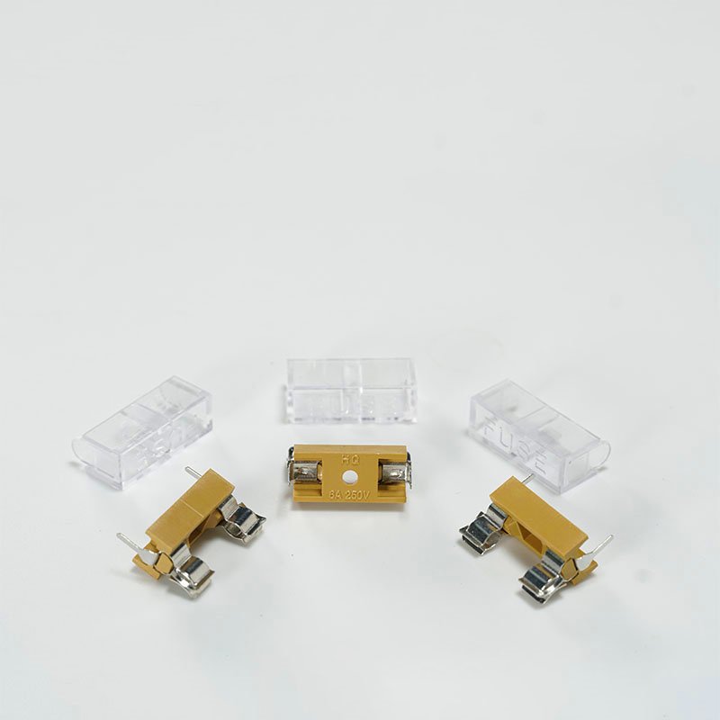 Good quality Black Plastic PCB Mount 5 x 20mm BLX-A Glass Tube Fuse Holder