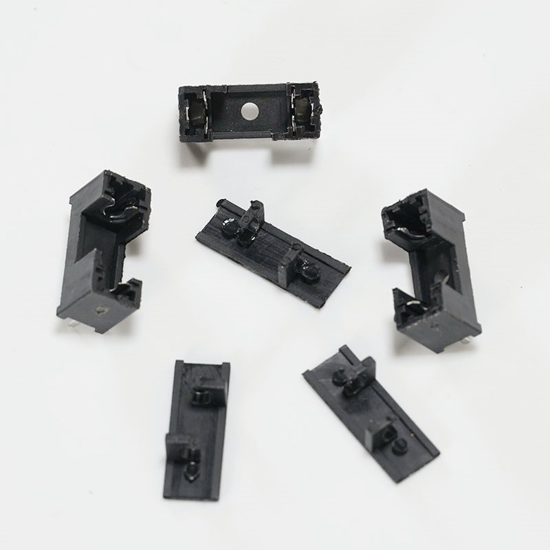 Good quality Black Plastic PCB Mount 5 x 20mm BLX-A Glass Tube Fuse Holder