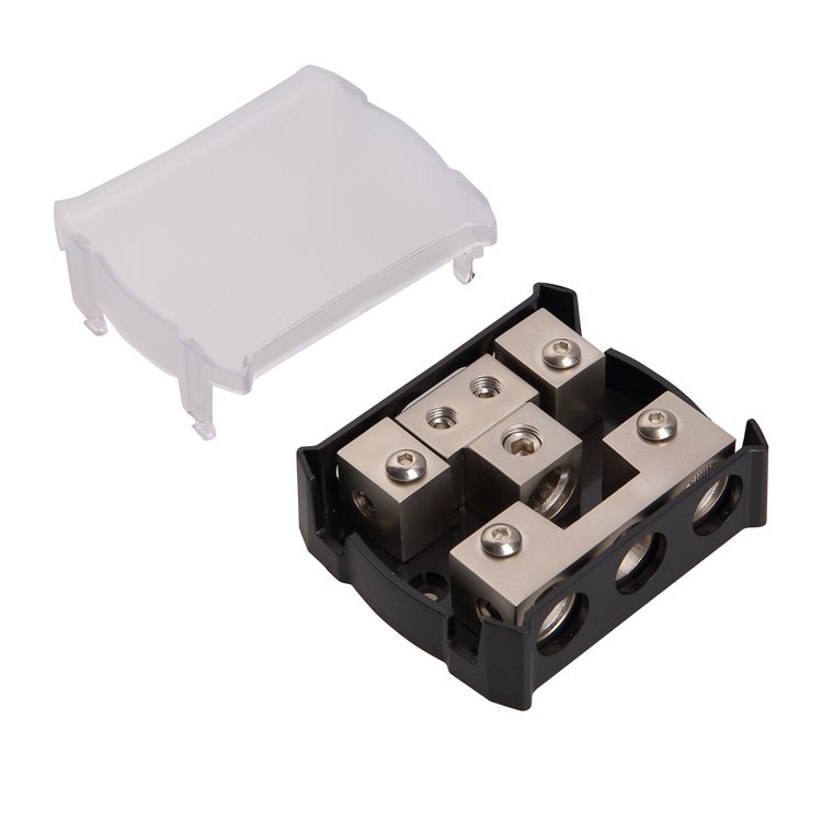 2AFS+DB-1good quality 3X0GA Input 4X4GA Output AFS DB Fuse Holder Audio Fuse Holder Fuse Block