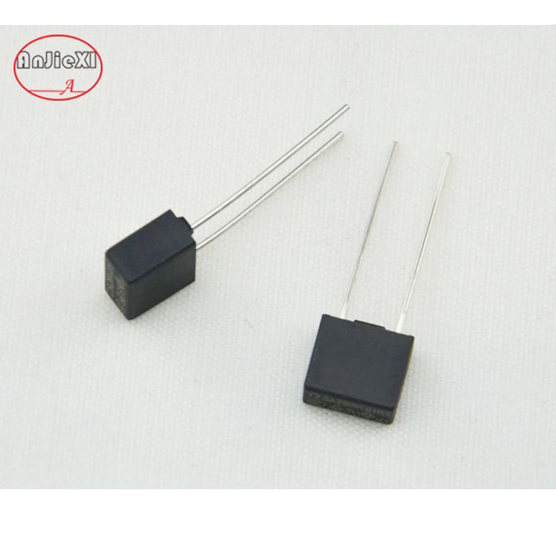 5JS square plastic sealed fuse 8.5X4X8 red black slow melting protection electronic component 80MA-16A250V00V350V