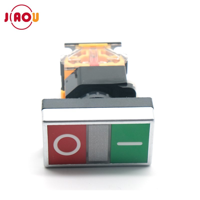 JIAOU YUEQING LA38-11PNSW 22mm Double Button Push Button Switch